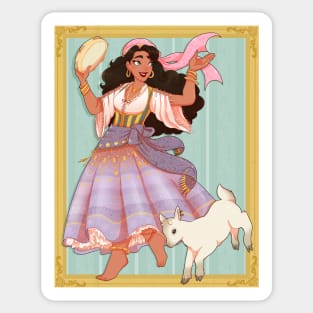 Esmeralda Sticker